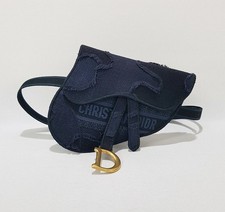 Dior Ceinture en toile brodée