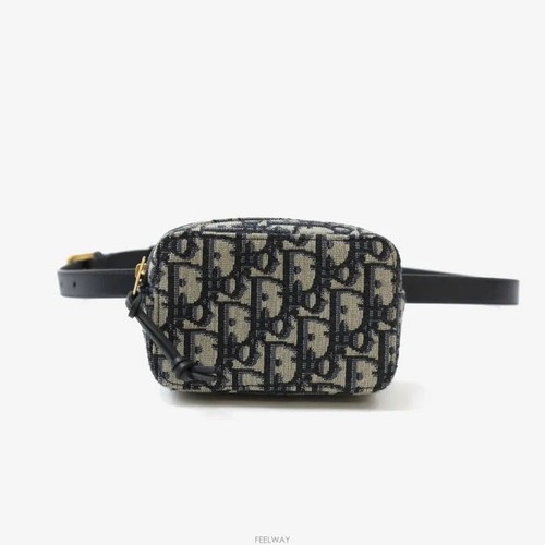 Dior pochette toile - pochette, en